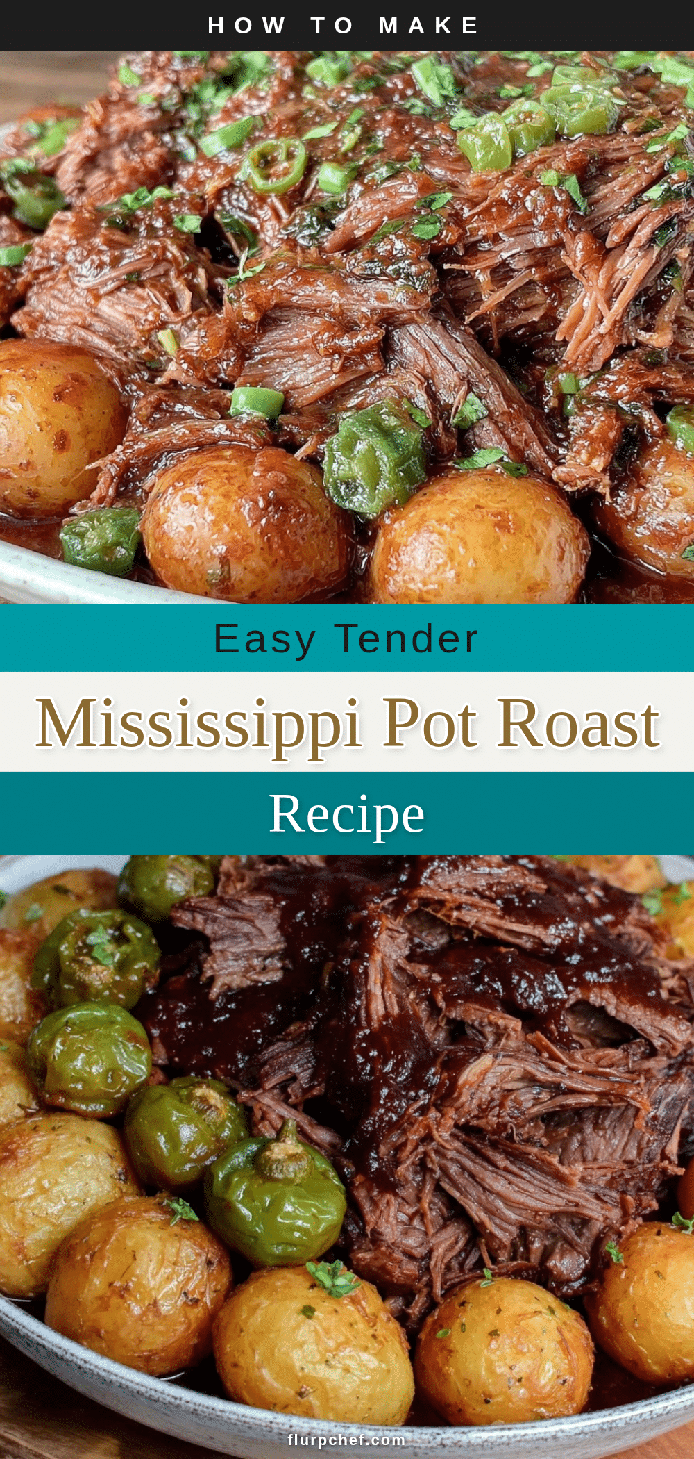 Easy Tender Mississippi Pot Roast recipe
