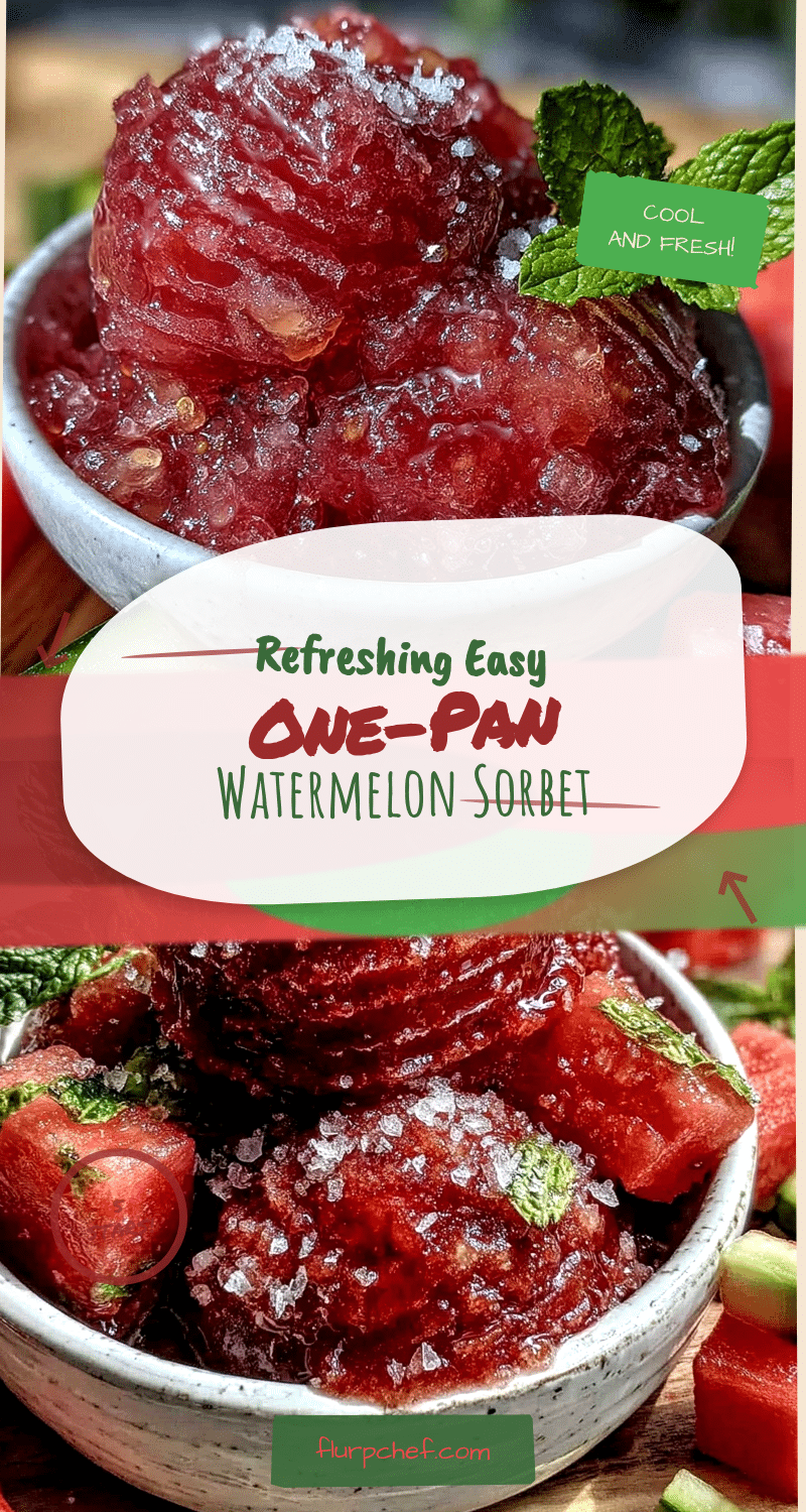 easy watermelon sorbet recipe recipe