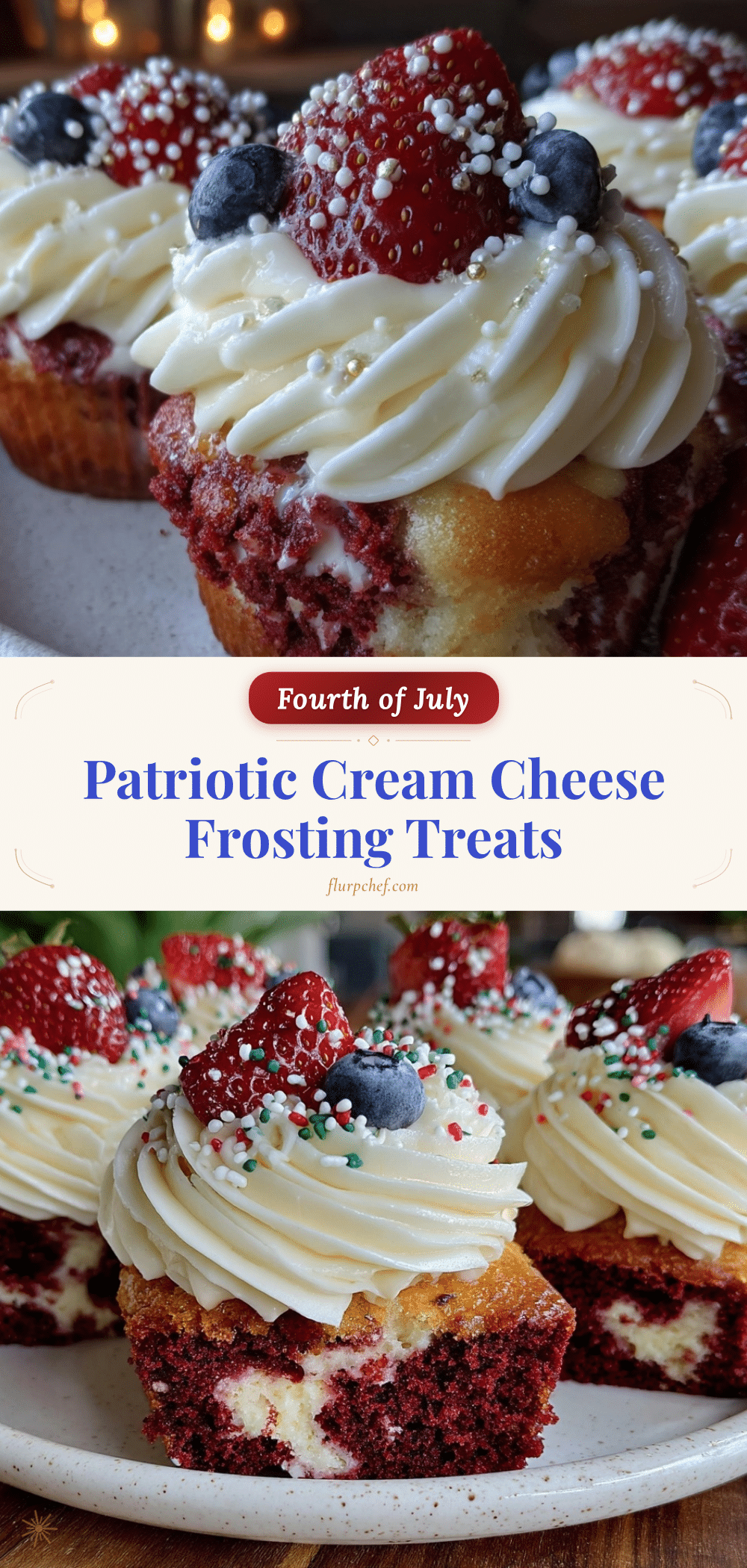 fourth of july desserts cream cheese frosting recipe