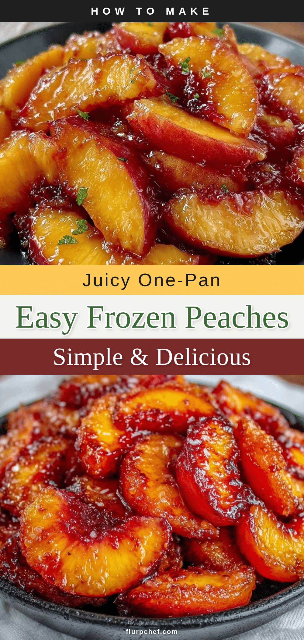 freeze peaches recipe