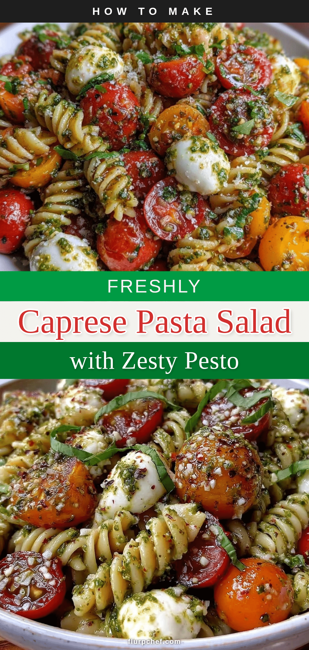 fresh caprese pasta salad recipe