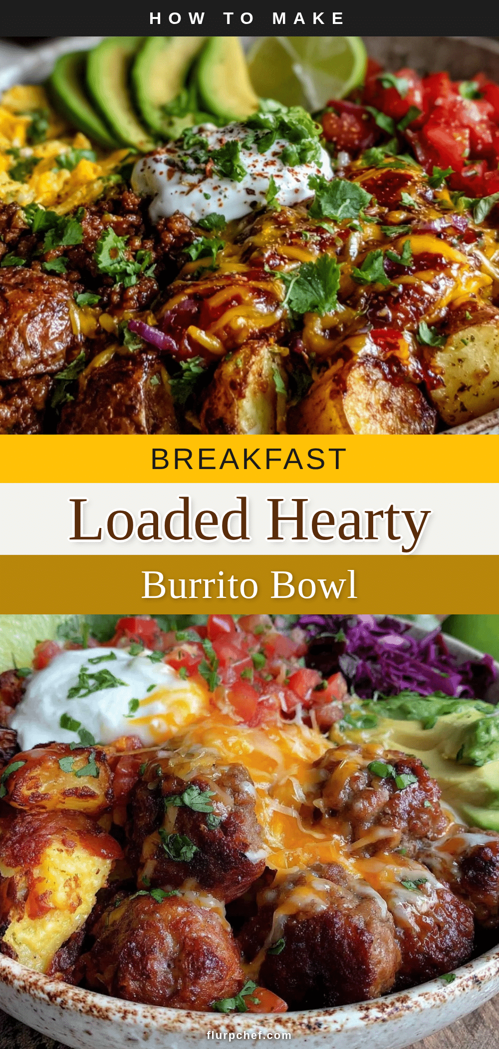 hearty loaded breakfast burrito bowl recipe