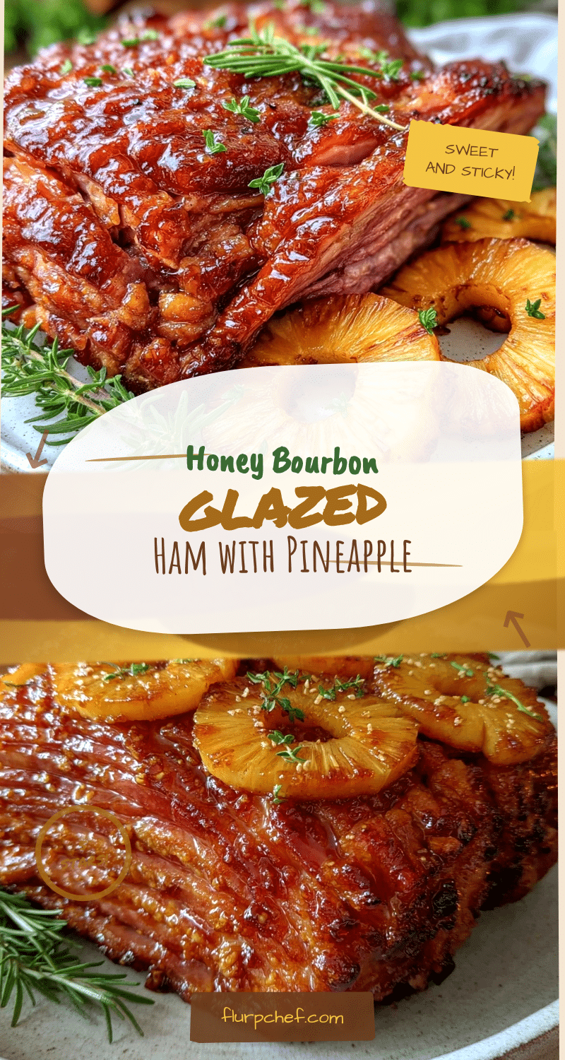 honey bourbon glazed ham recipe