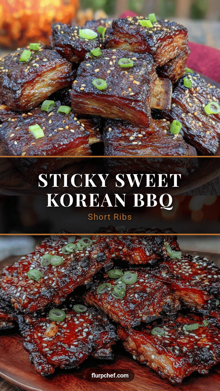 Korean BBQ beef short ribs recipe