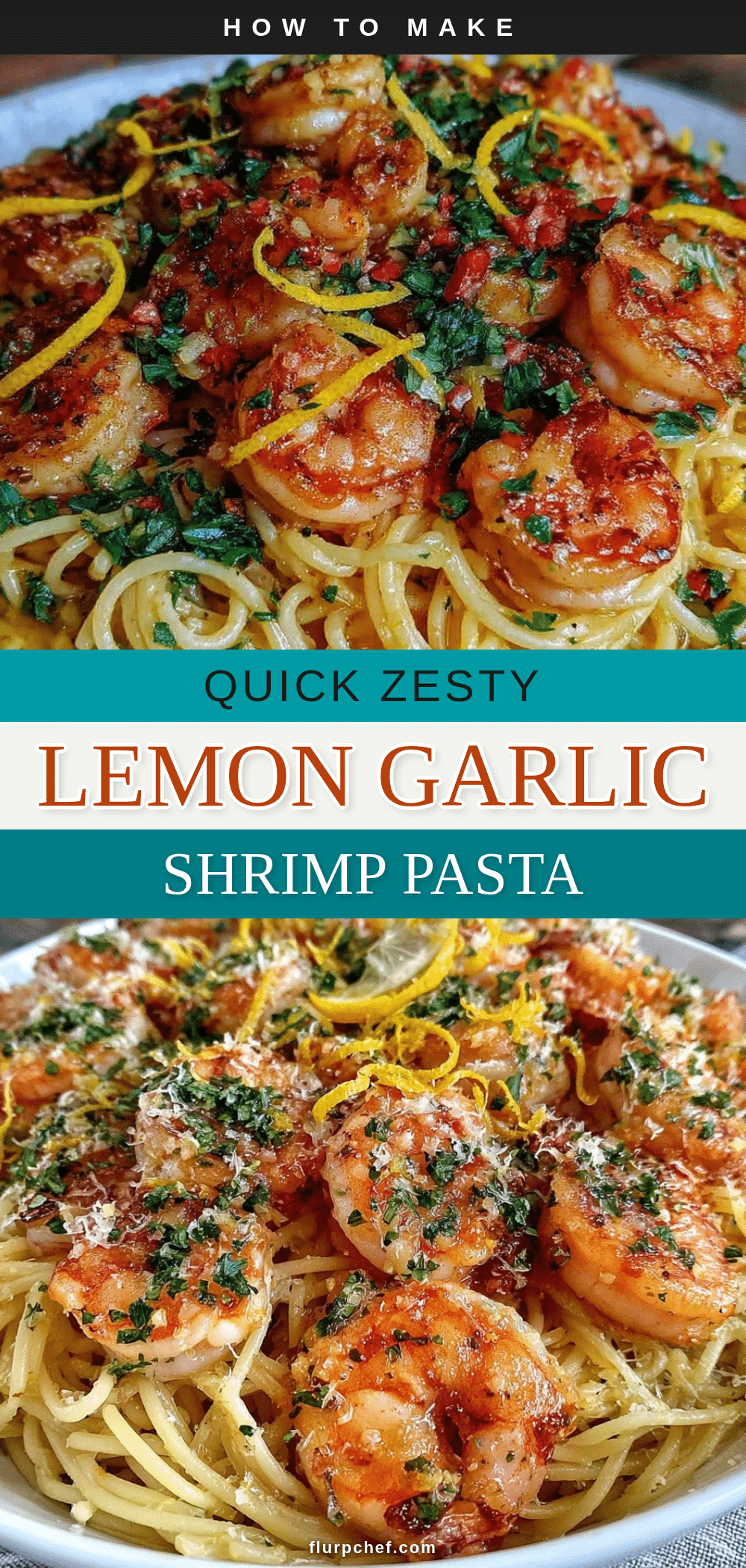 lemon garlic shrimp pasta recipe