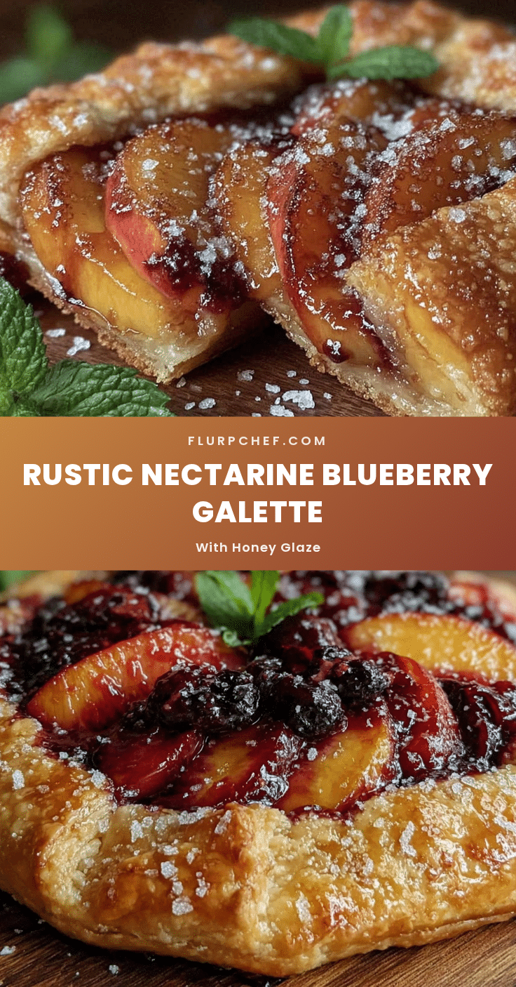 nectarine blueberry galette recipe