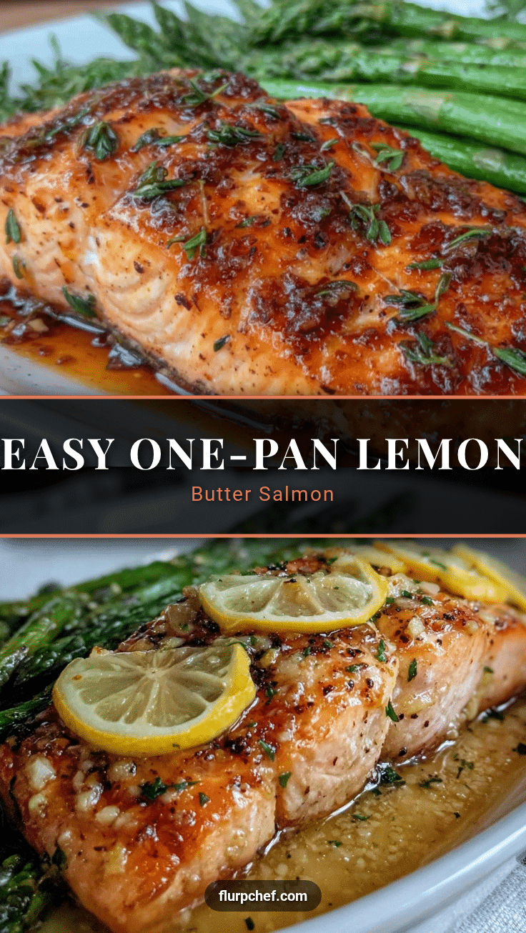 one-pan lemon butter salmon recipe