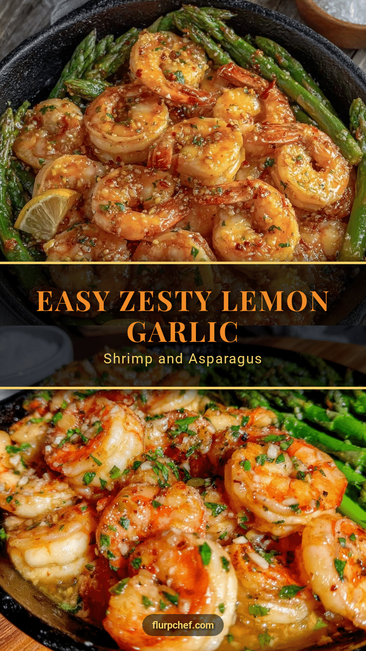 one-pan lemon garlic shrimp and asparagus recipe