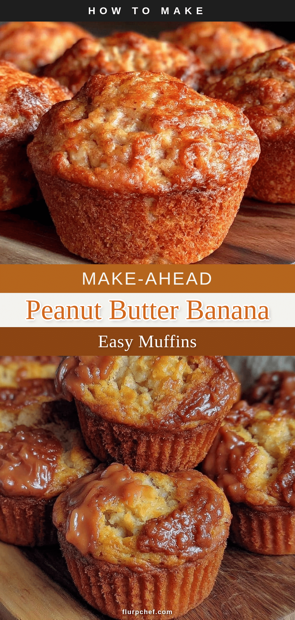 peanut butter banana muffins recipe