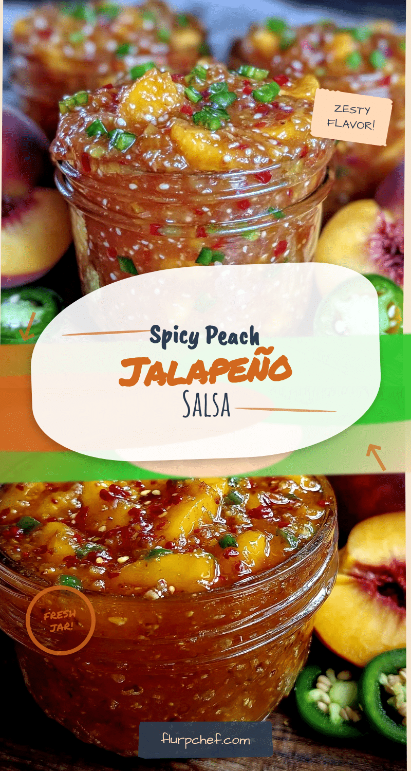 spicy peach jalapeño salsa recipe