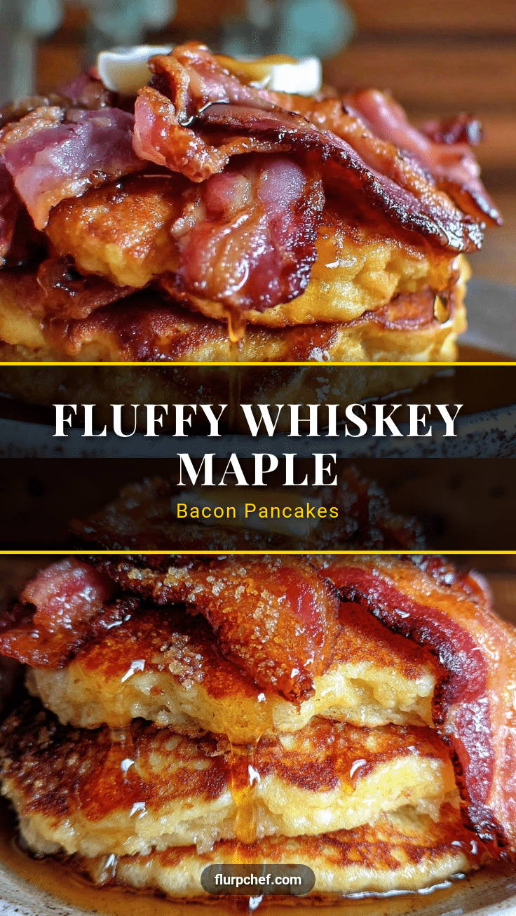 whiskey maple bacon pancakes recipe