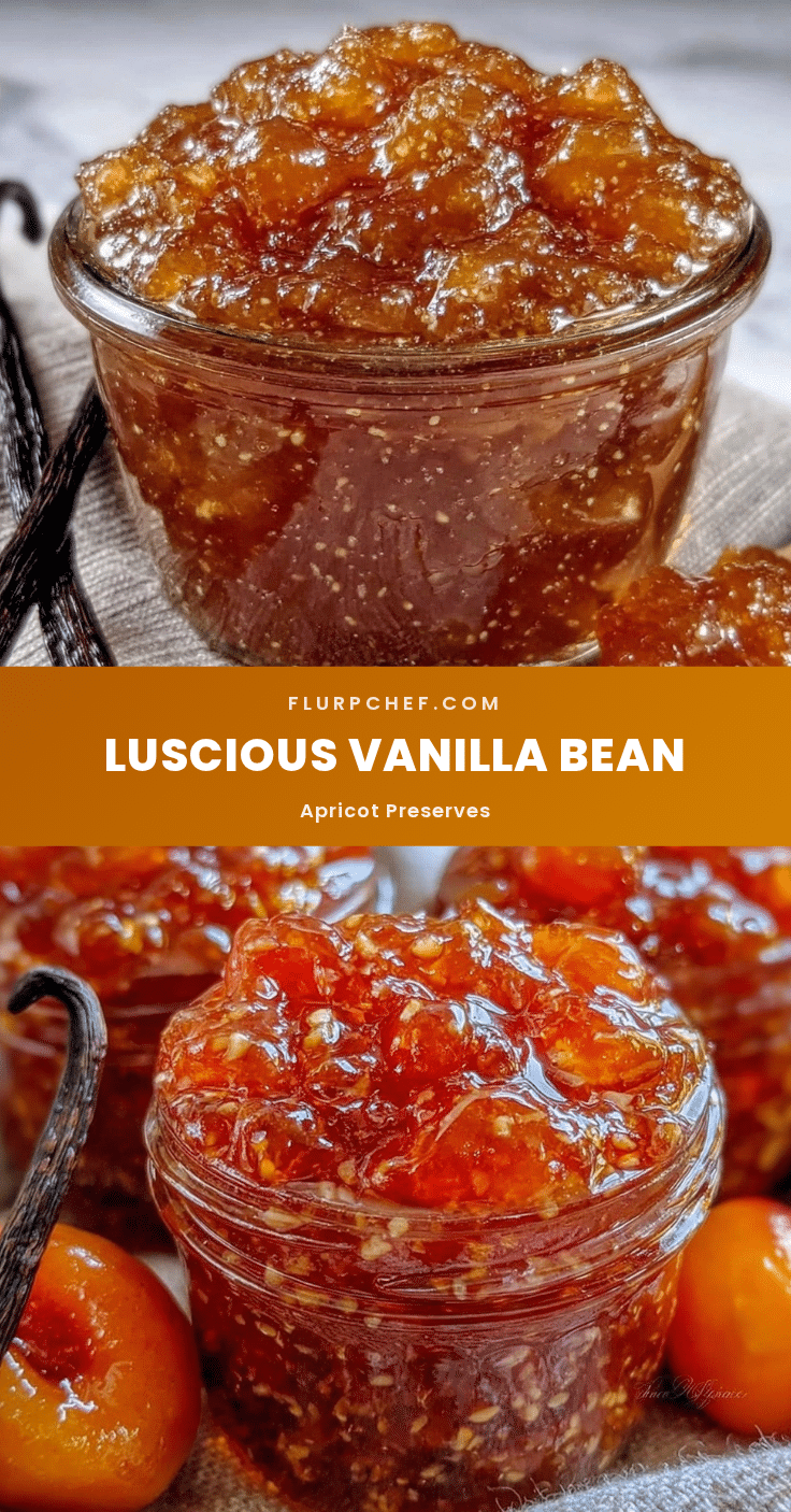 apricot preserves with vanilla bean recipe
