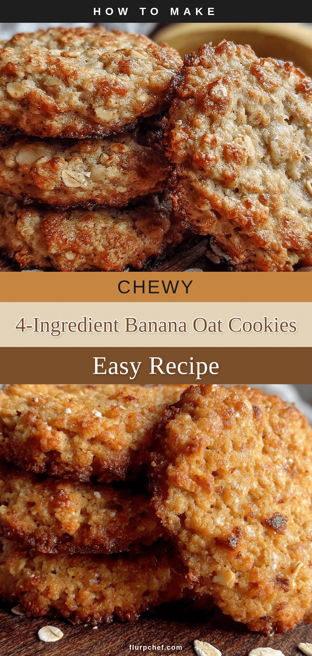 banana oat breakfast cookies recipe