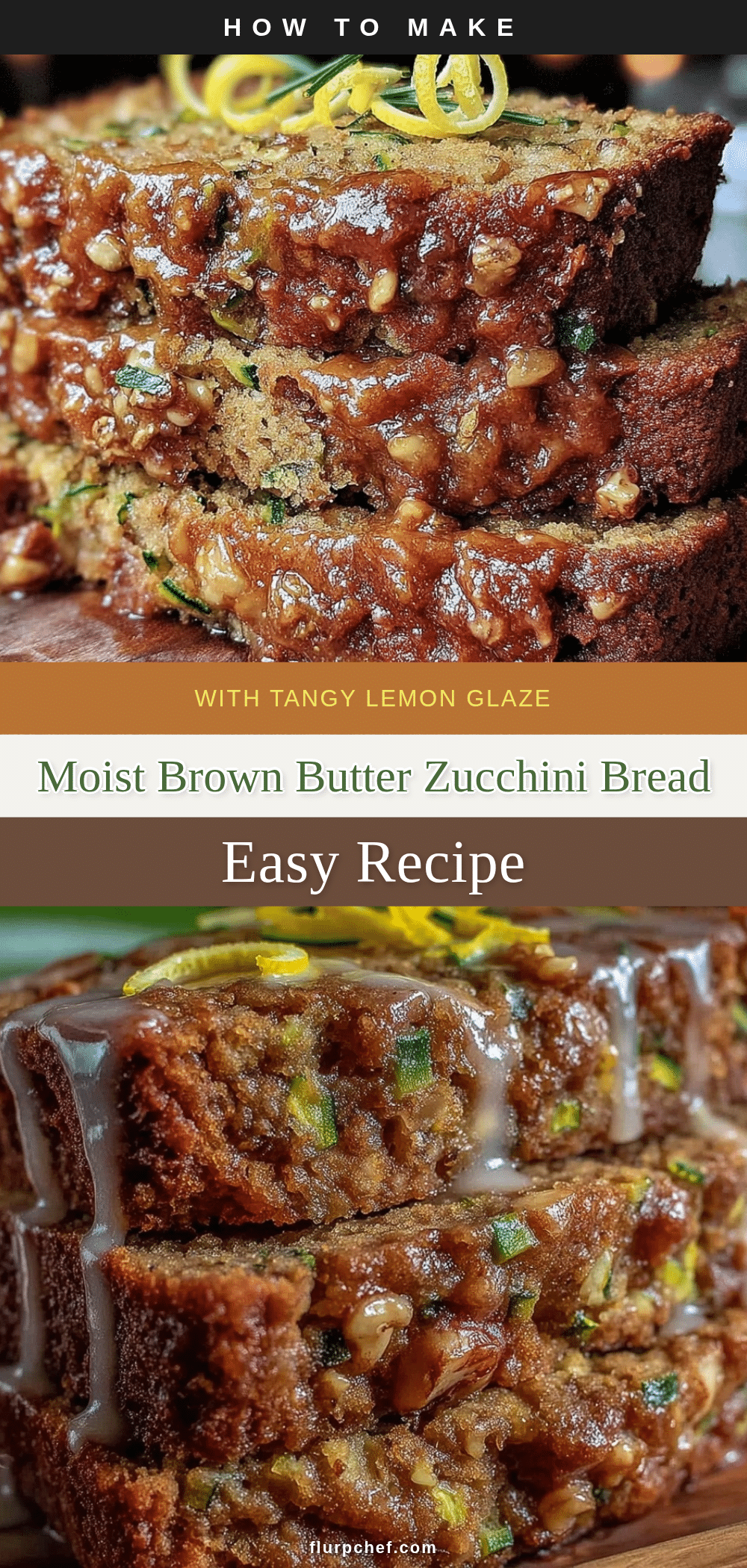 brown butter zucchini bread recipe