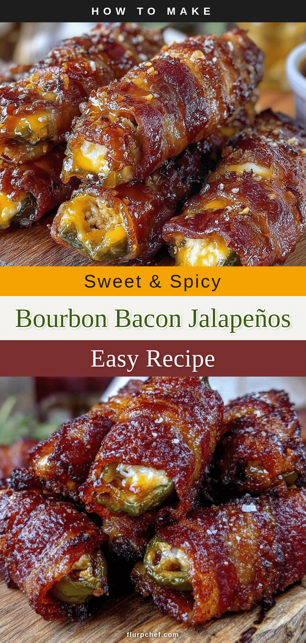 brown sugar bourbon bacon-wrapped jalapeño poppers recipe
