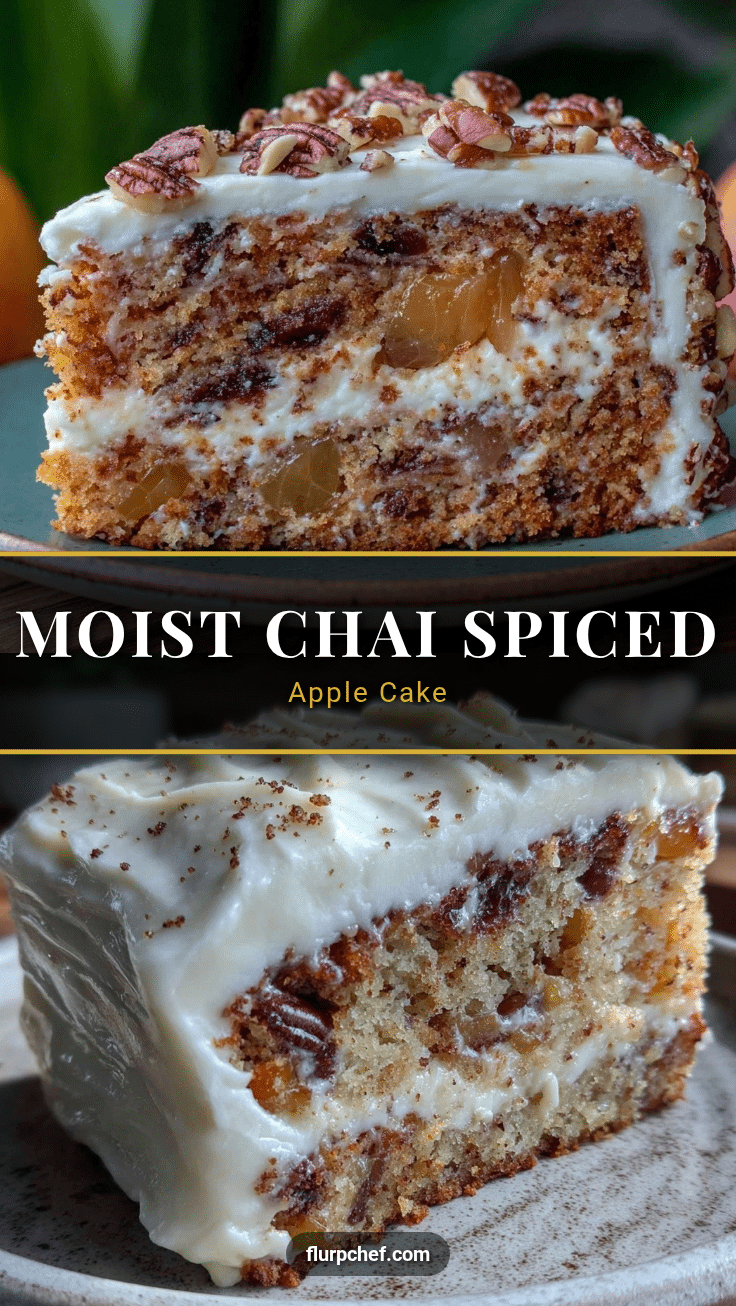 chai spiced apple cake recipe