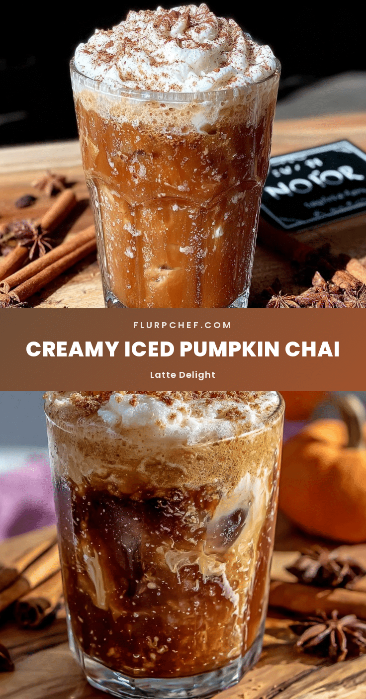 creamy iced pumpkin chai latte recipe
