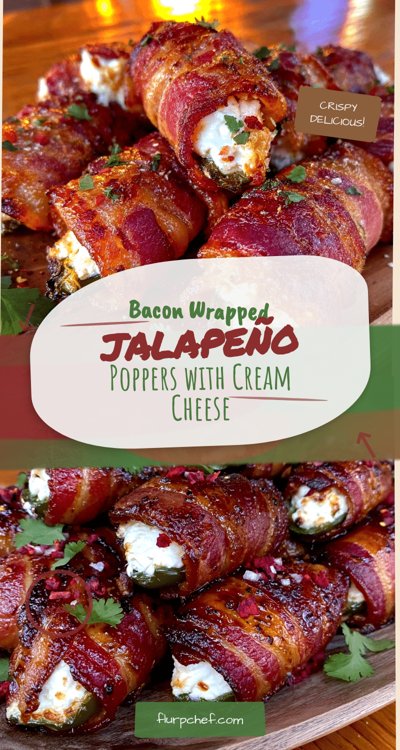 crispy bacon wrapped jalapeño poppers recipe