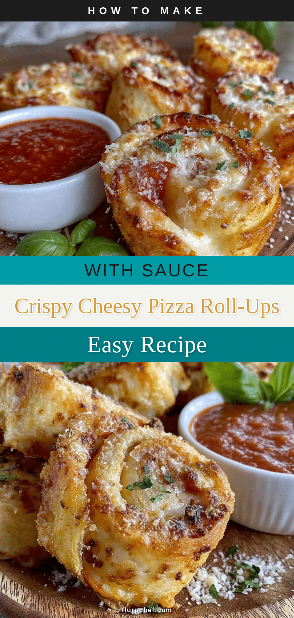 crispy pizza roll-ups recipe