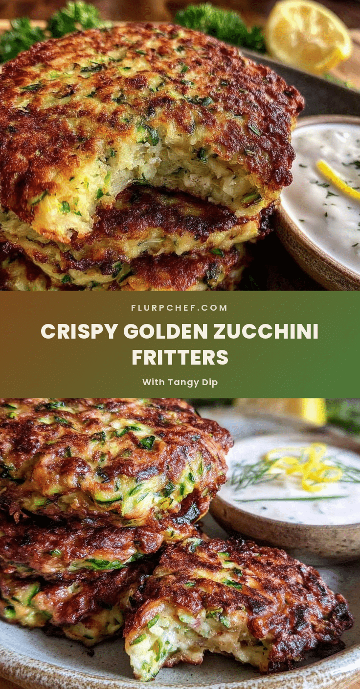 crispy zucchini fritters recipe