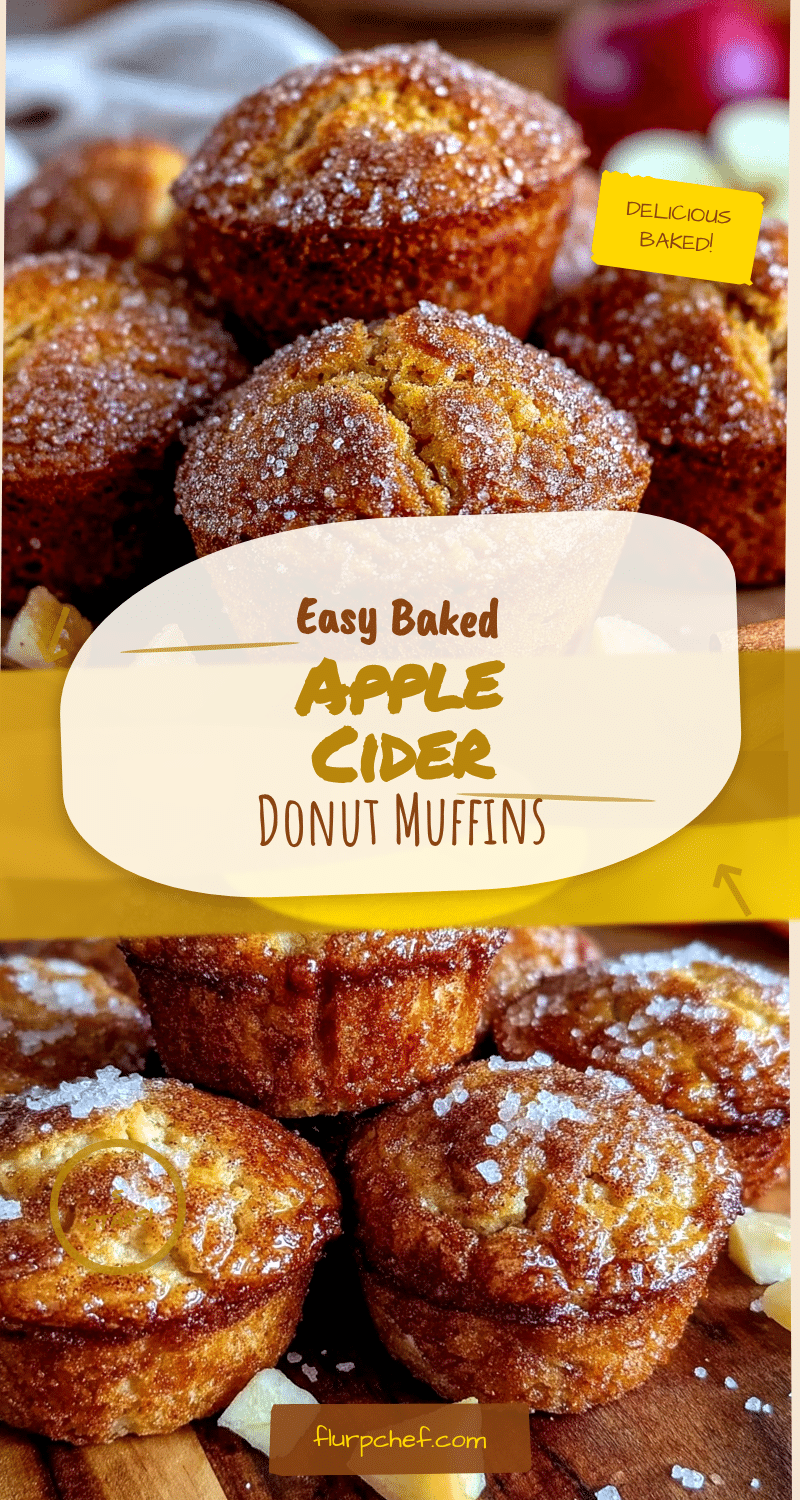 easy apple cider donut muffins recipe