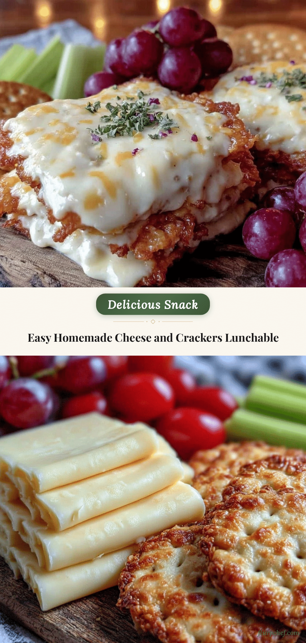 easy homemade cheese and crackers lunchable recipe