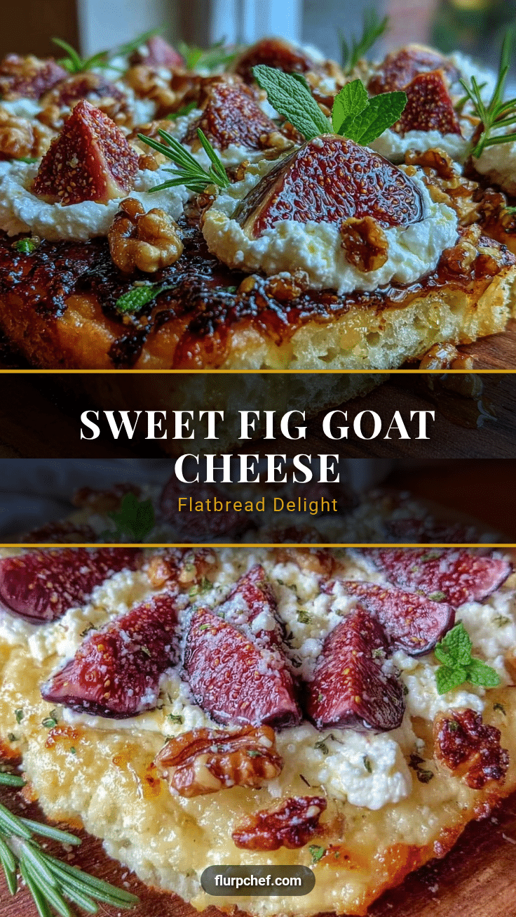 fig and goat cheese flatbread recipe