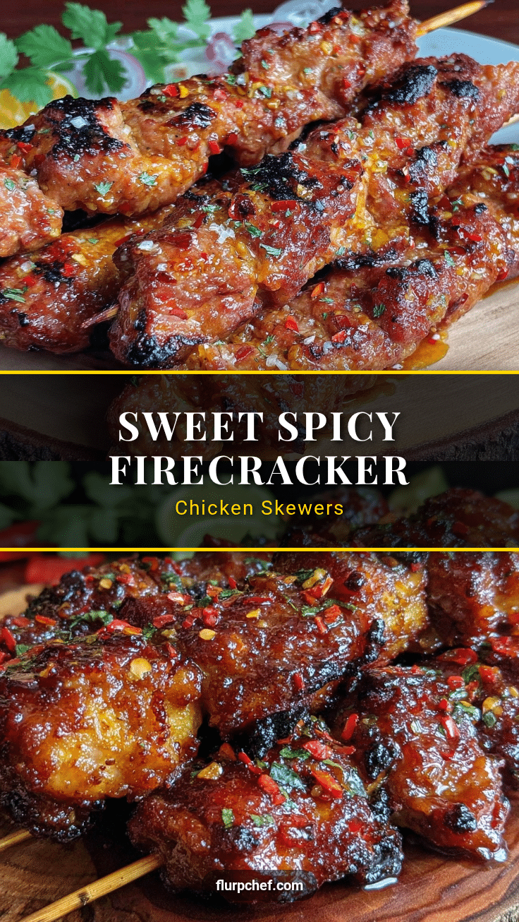firecracker chicken skewers recipe