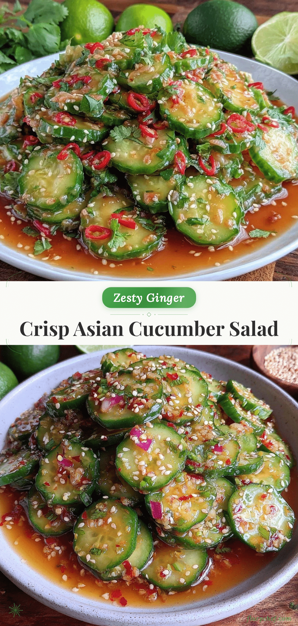 Fresh Asian Cucumber Salad recipe