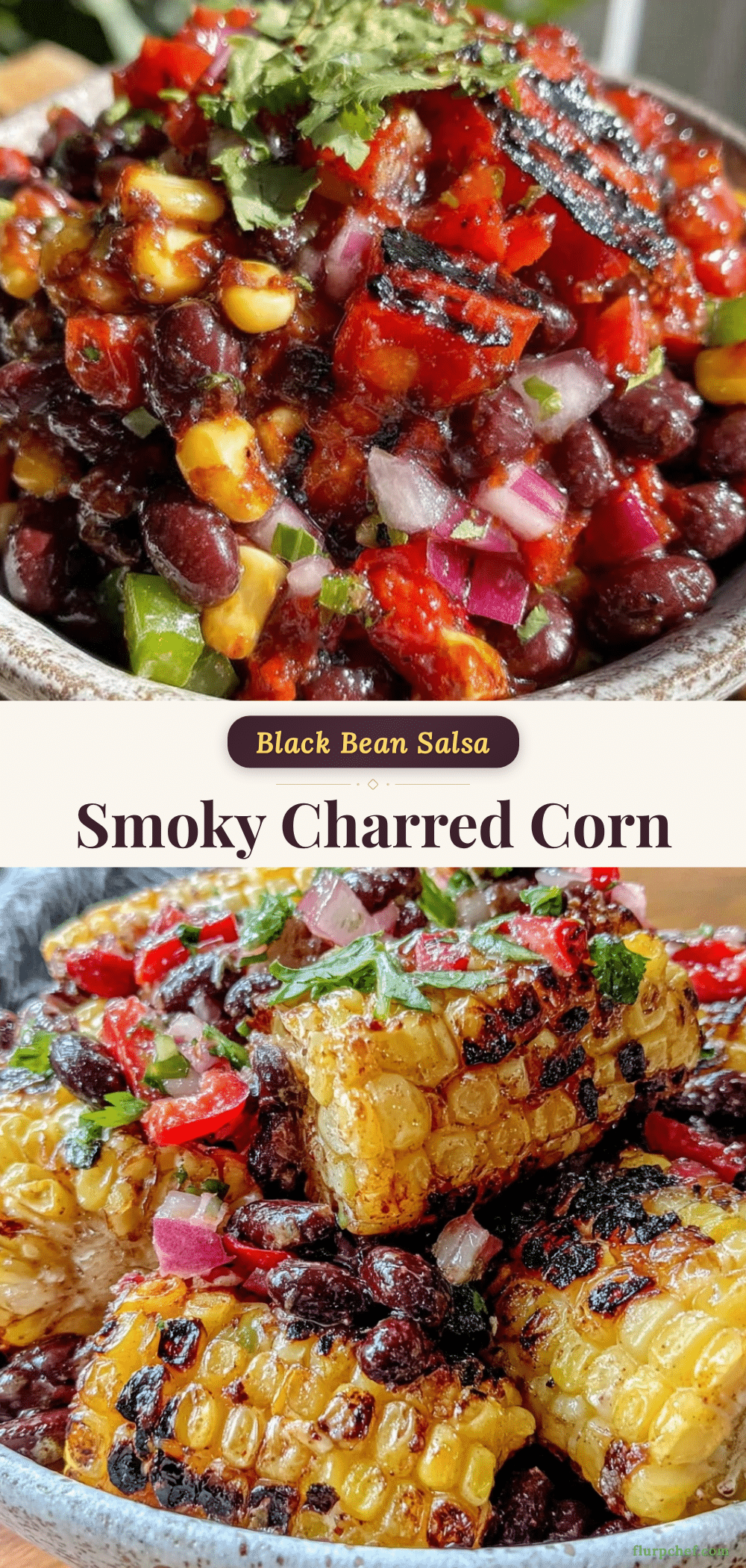fresh charred corn and black bean salsa recipe