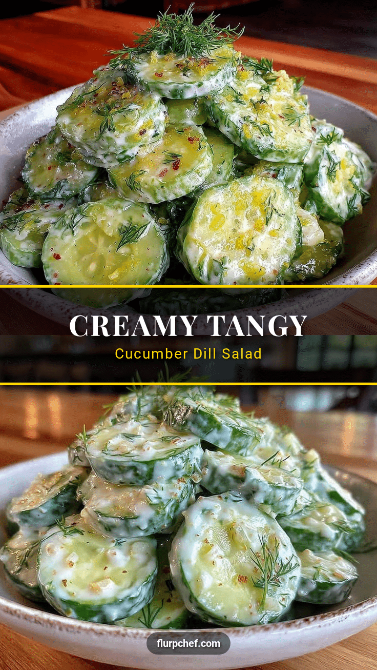 fresh creamy cucumber salad recipe