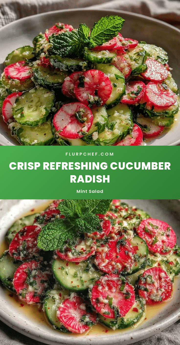 fresh cucumber radish salad recipe