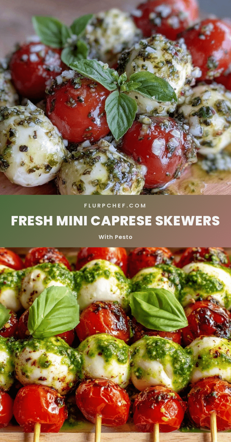 fresh mini caprese skewers recipe