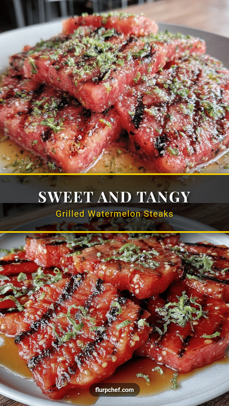 grilled watermelon steaks recipe