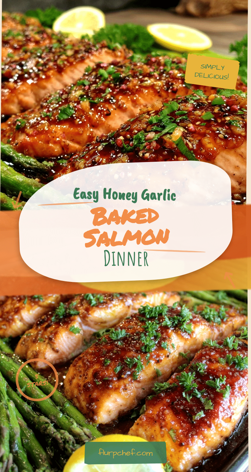 honey garlic baked salmon recipe