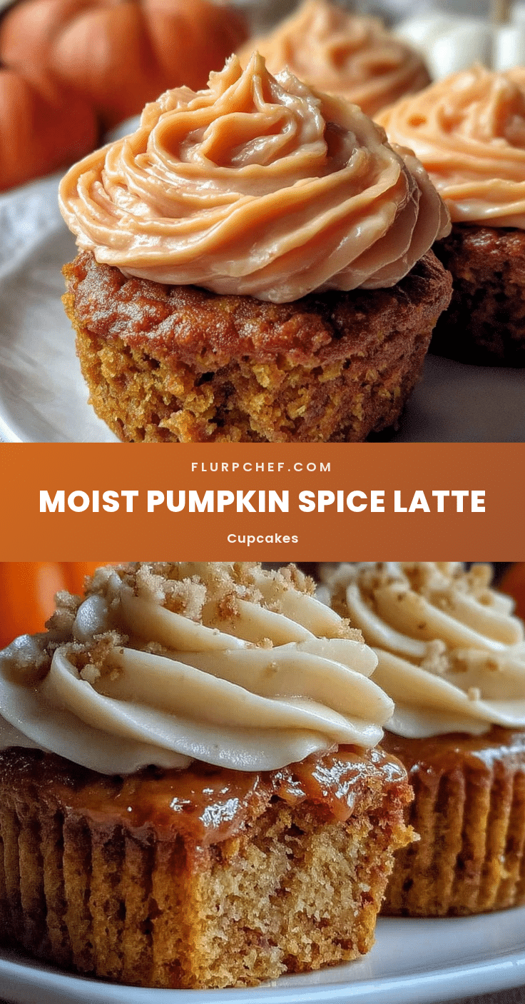 moist pumpkin spice latte cupcakes recipe