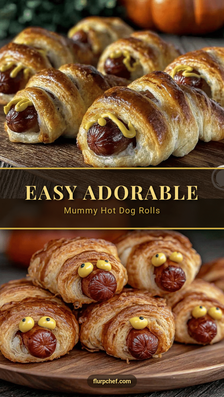 mummy hot dog crescent rolls recipe