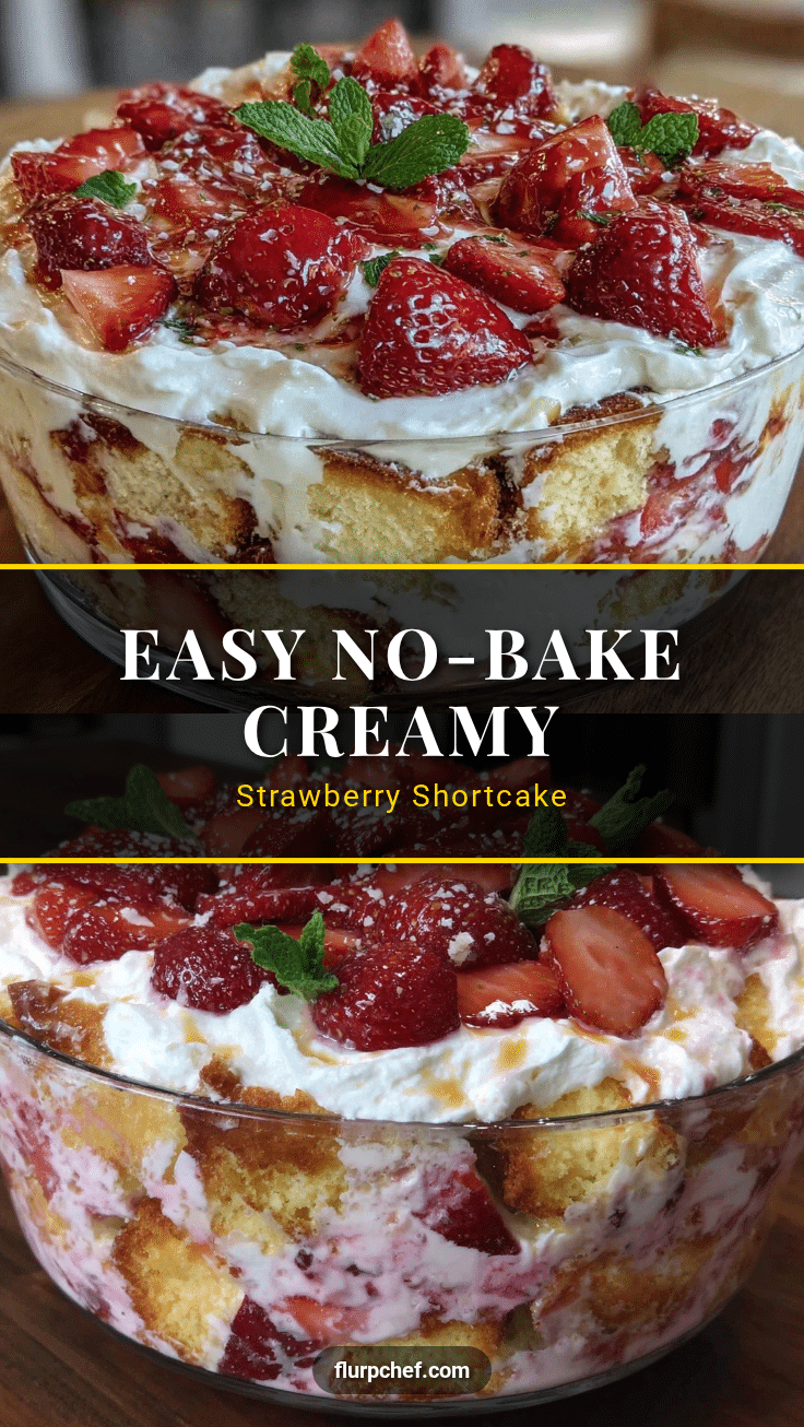 no bake strawberry shortcake icebox cake recipe