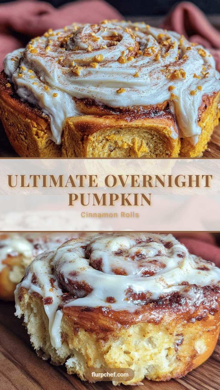 overnight pumpkin cinnamon rolls recipe