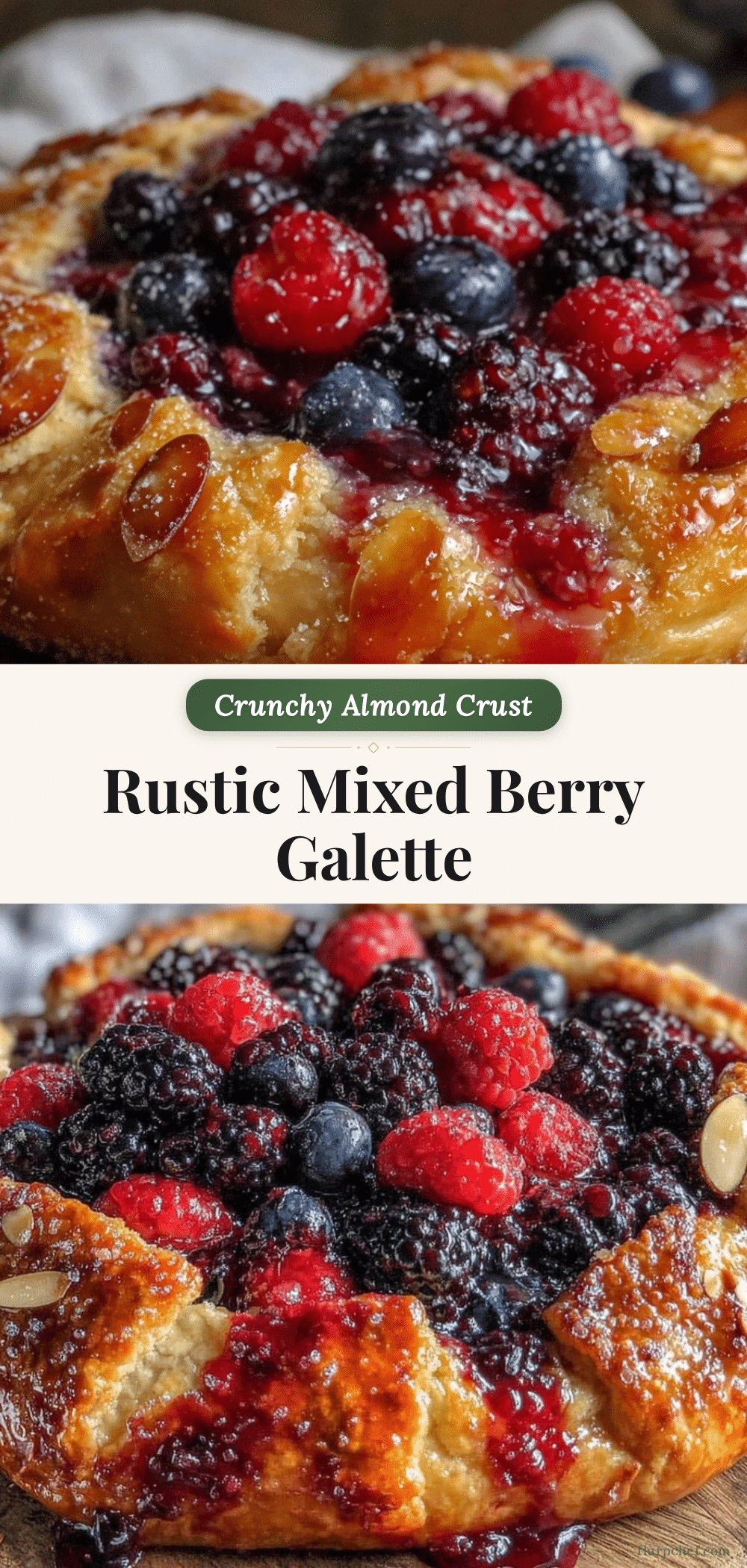 rustic mixed berry galette recipe