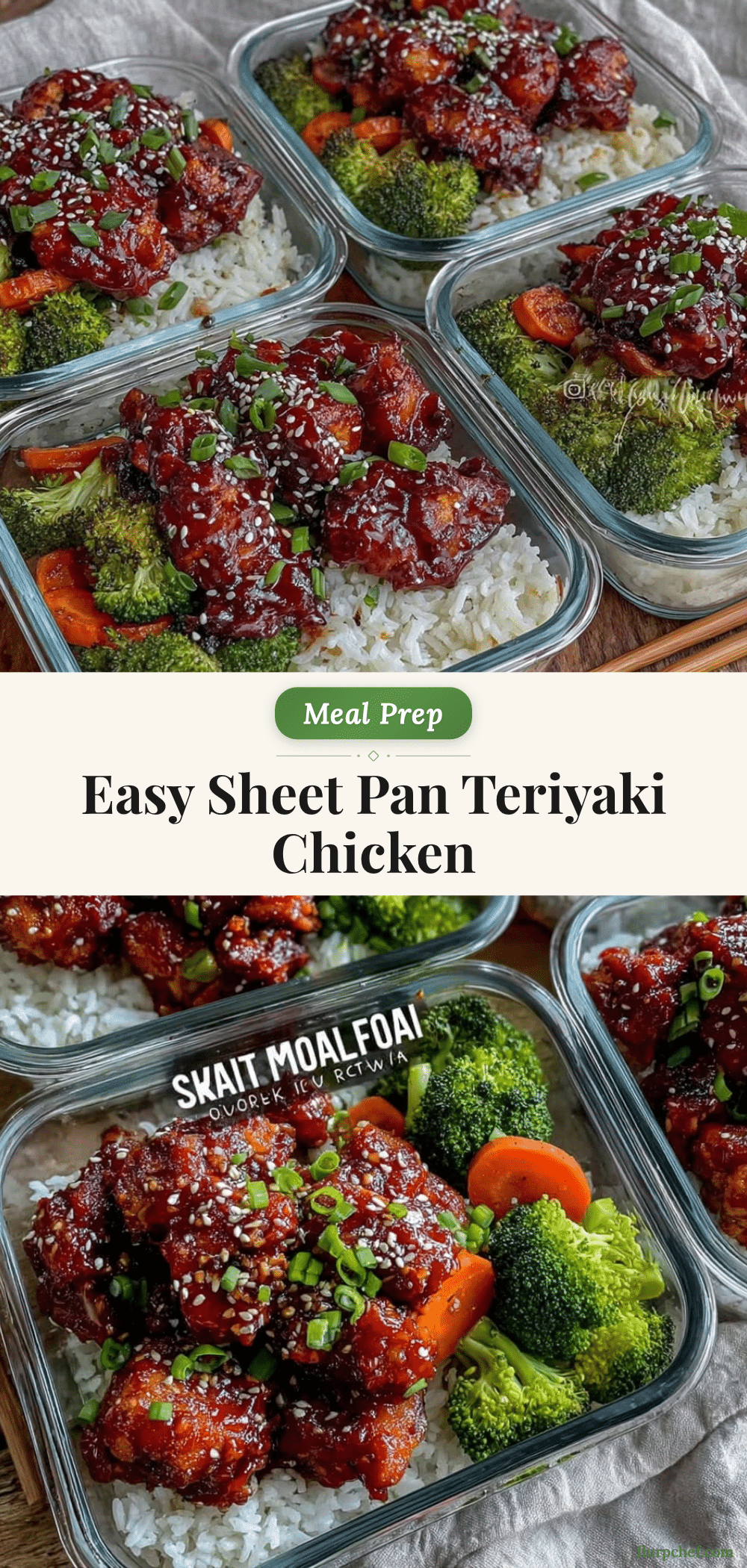 sheet pan teriyaki chicken recipe