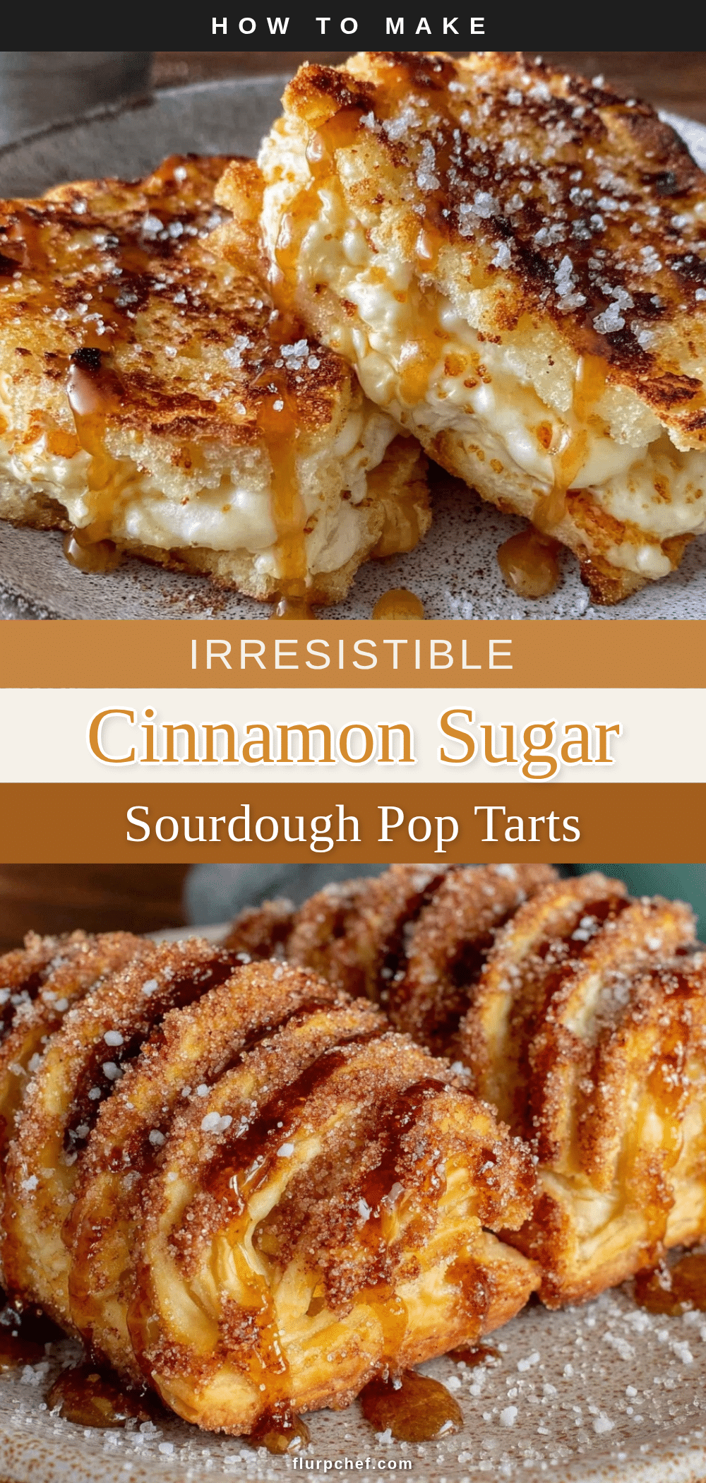 sourdough discard cinnamon sugar pop tarts recipe