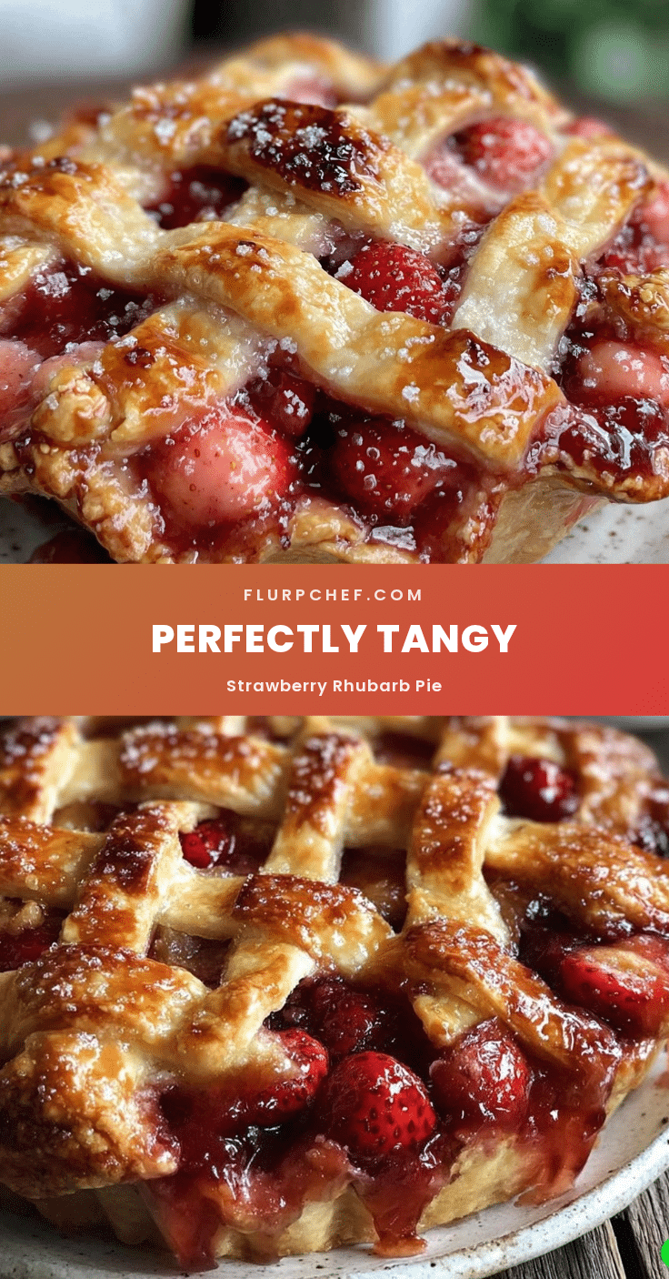 strawberry rhubarb pie recipe