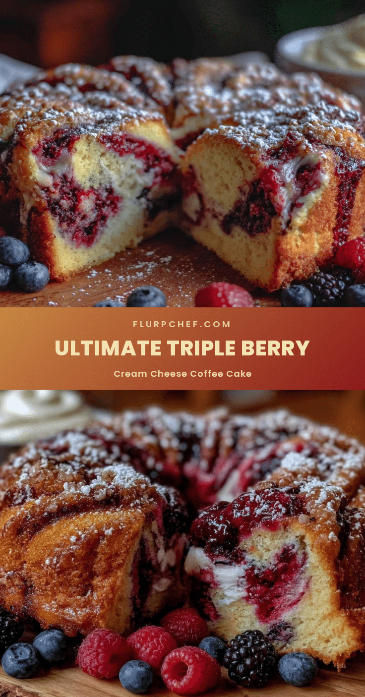 triple berry cream cheese coffee cake recipe