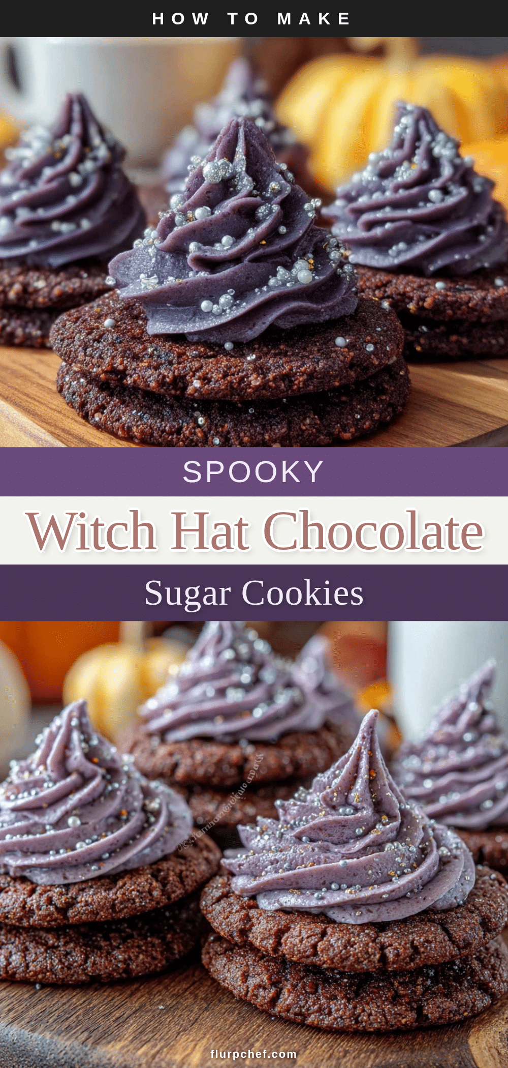 witch hat chocolate sugar cookies recipe