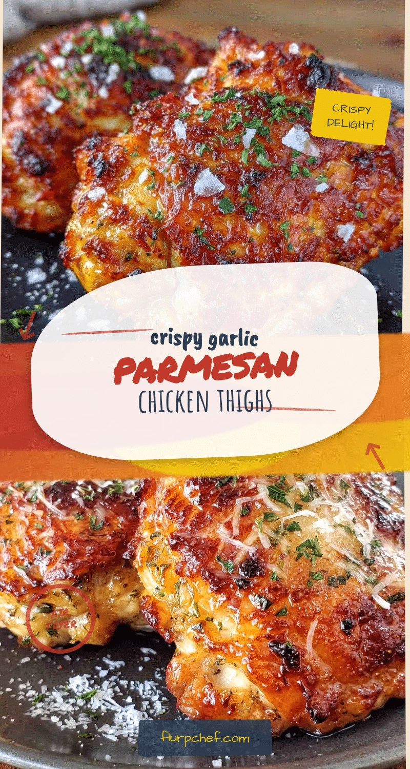 air fryer garlic parmesan chicken thighs recipe