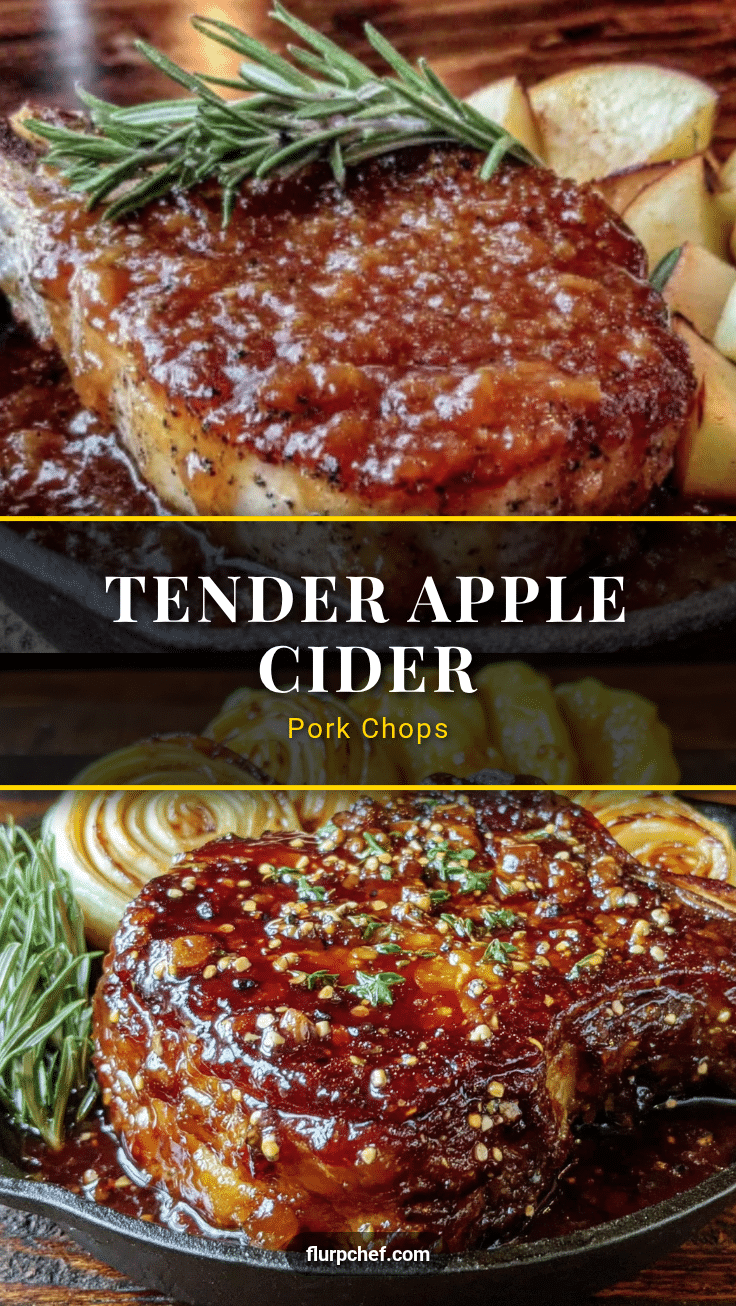 apple cider braised pork chops recipe