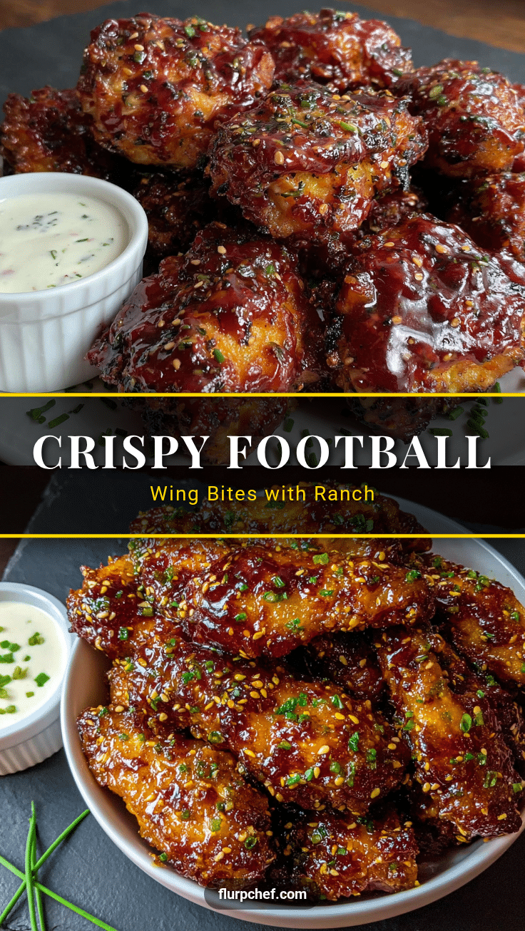 baked football wing bites recipe