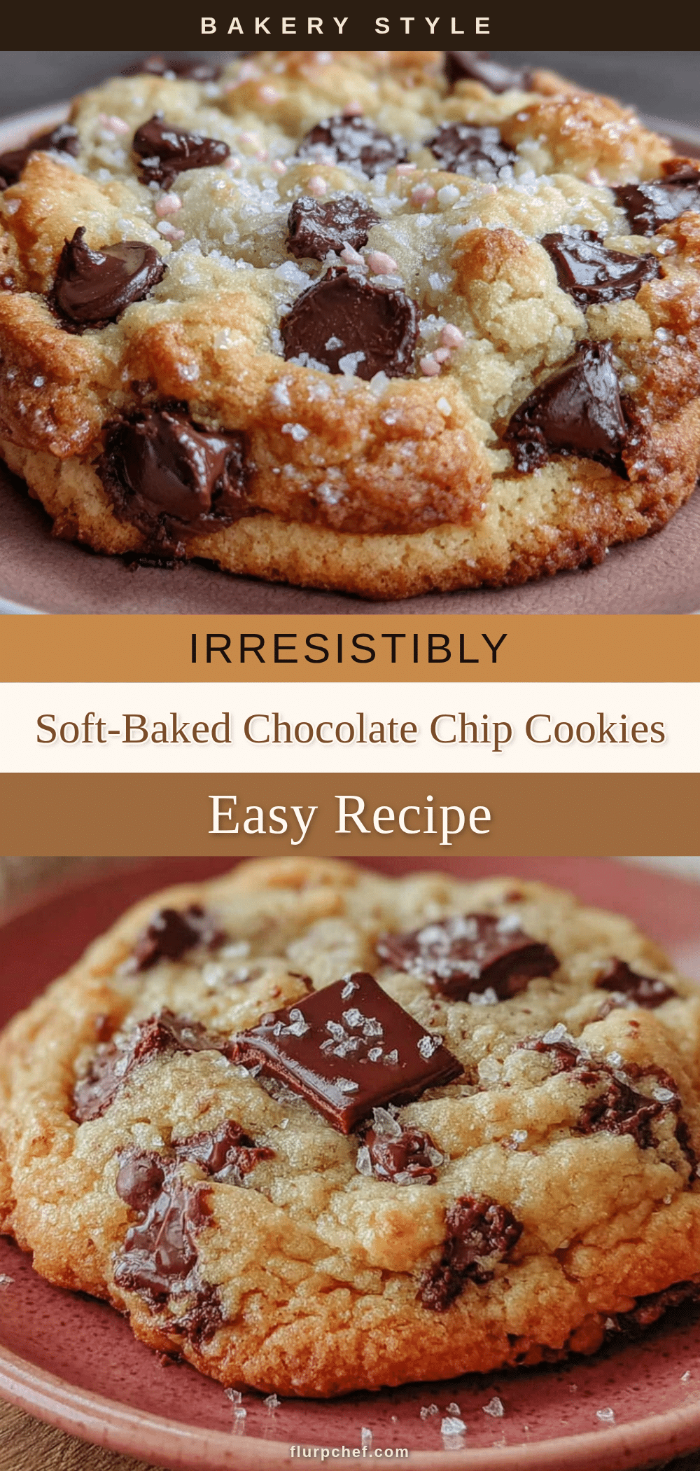 bakery style soft-baked chocolate chip cookies recipe