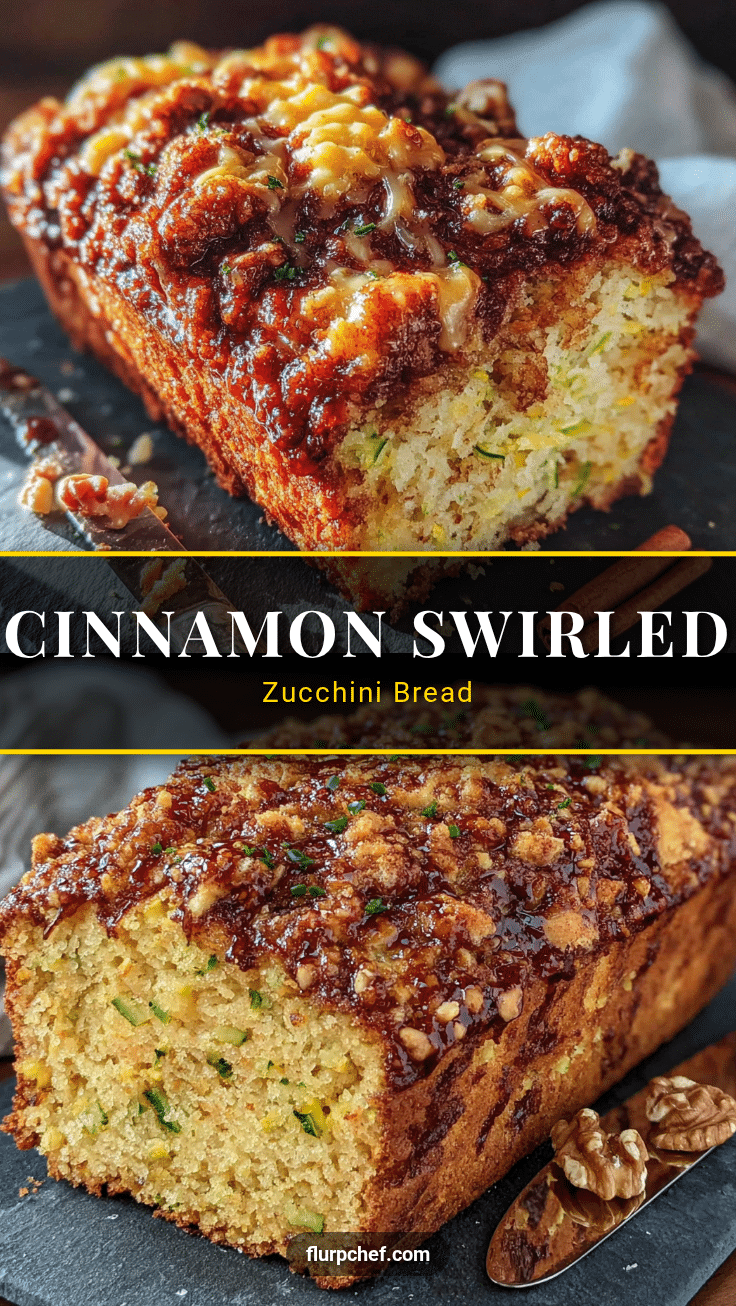 best zucchini bread with cinnamon streusel recipe